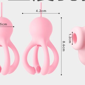 Alternative view of เครื่องสั่นหน้าอก สั่นนวดหัวนม Little Octopus ปรับสั่นได้20แบบ